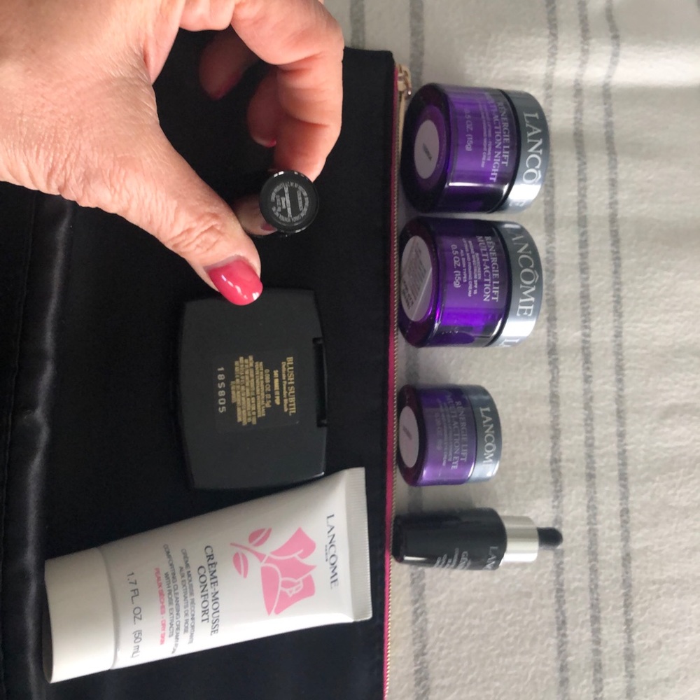 A LANCÔME bonanza! Blush/lipstick/Cremes